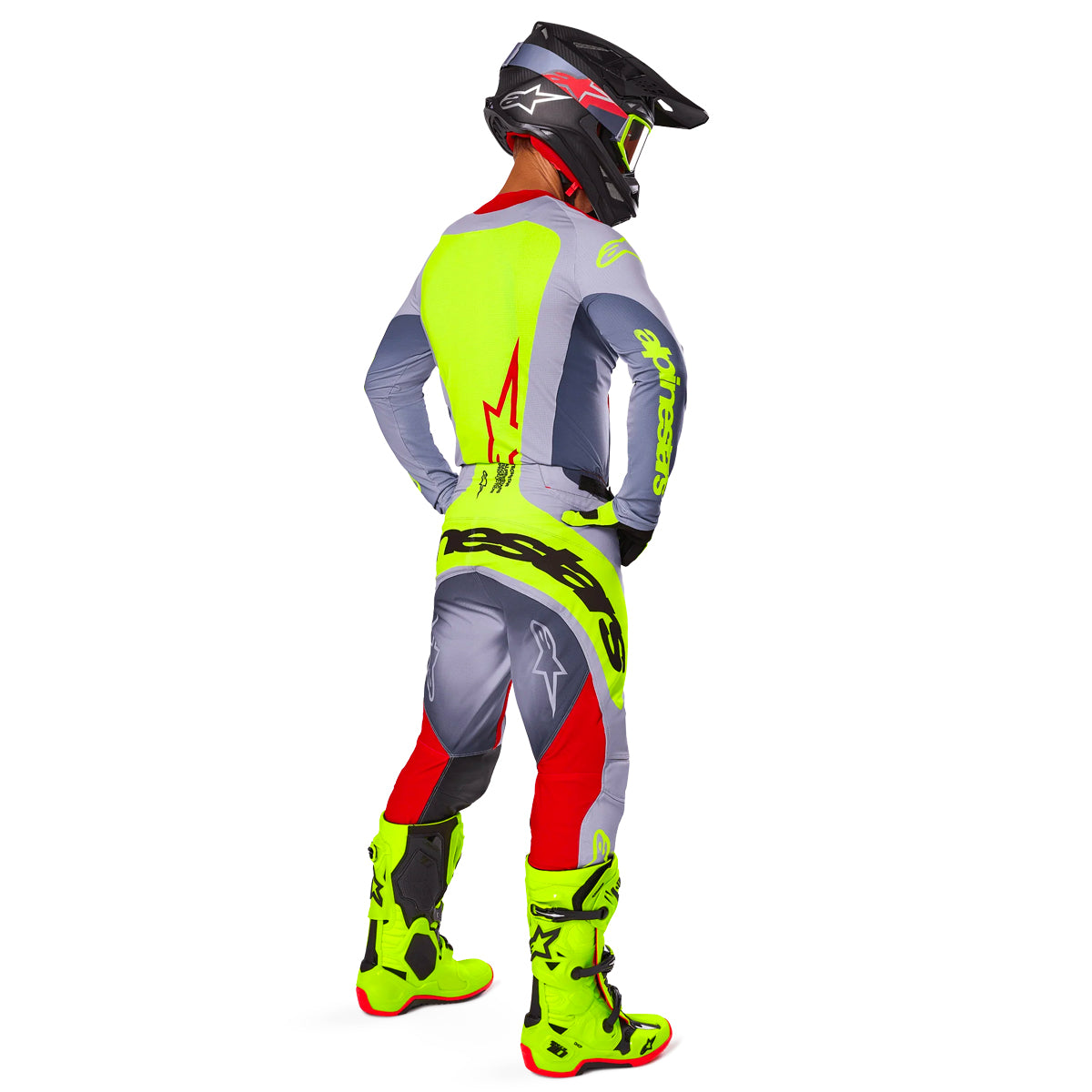 Techstar Melt Bright Red Gray