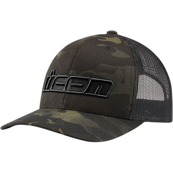 MC Punch Hat Black Camo