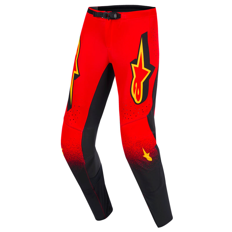 Supertech Scenz Pants Red Black Yellow
