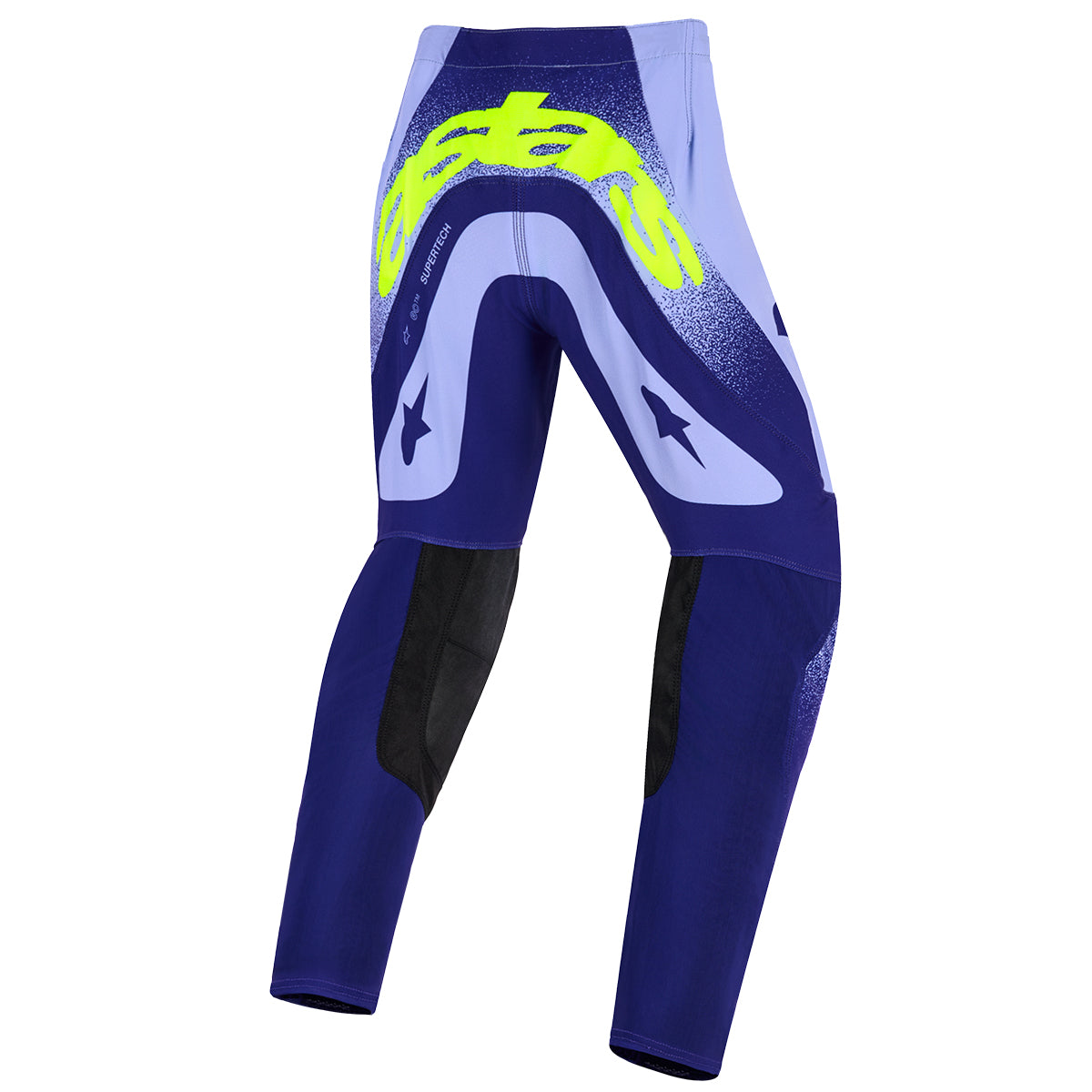 Youth Supertech Scenz Pants Purple Yellow Fluo