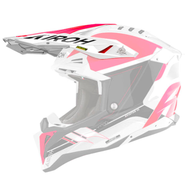 Casquette Aviator 3 Saber red gloss