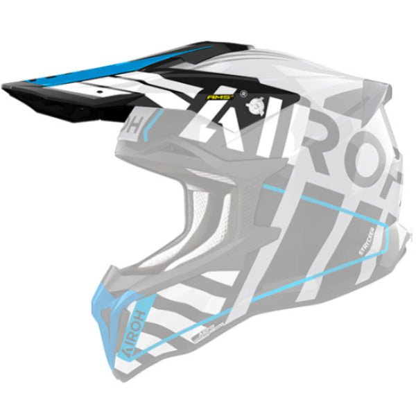 Casquette Strycker Brave light grey gloss