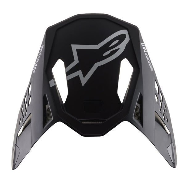 Casquette S-M8 Echo Black white matt