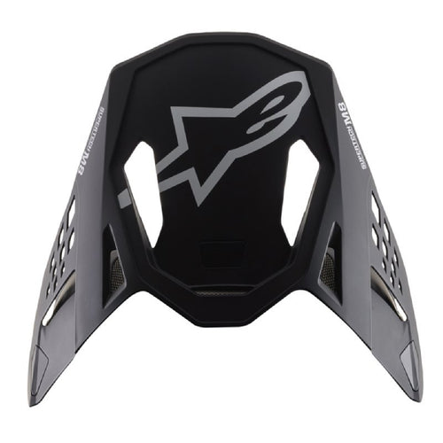 Casquette S-M8 Echo Black white matt