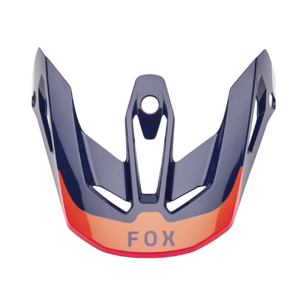 Casquette V3 Revise navy orange