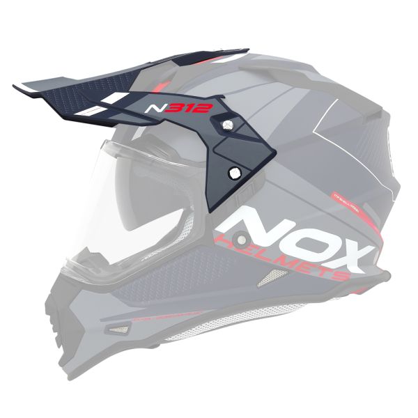 Casquette N312 Drone mat bleu rouge