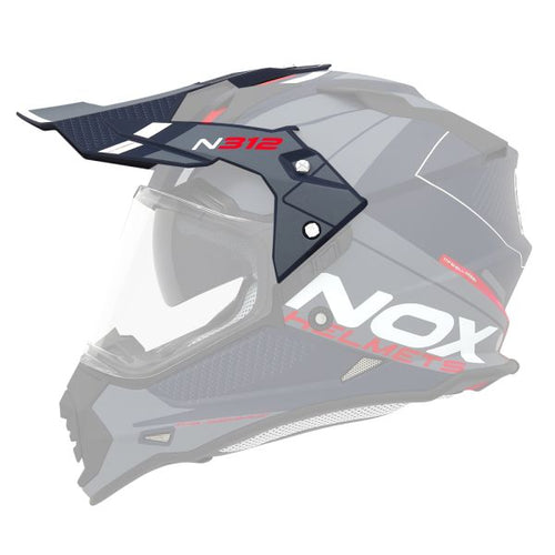 Casquette N312 Drone mat bleu rouge