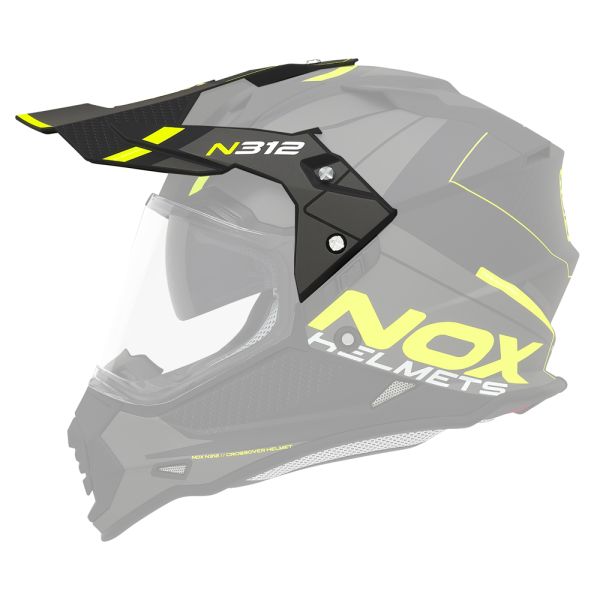 Casquette N312 Drone noir mat jaune