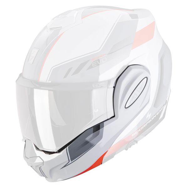 Mentonniere Exo Tech Evo Socius Grey Red