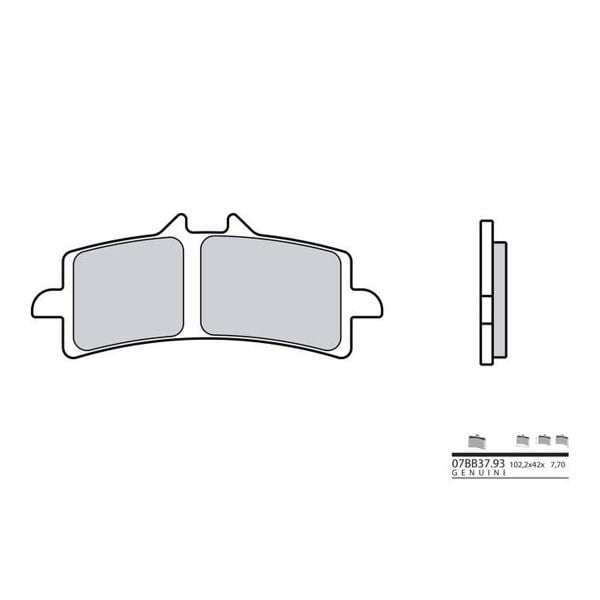 Brembo 07BB37RC racing carbone