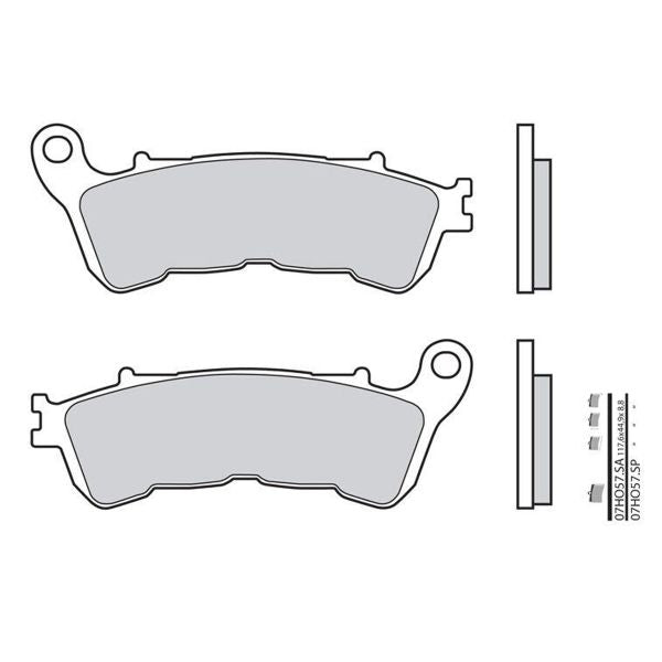 Brembo 07HO57SA métal fritté