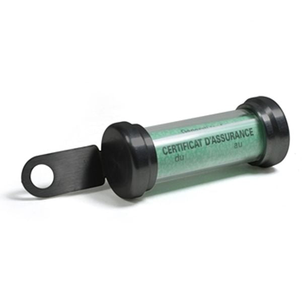 Porte Vignette Tube Black