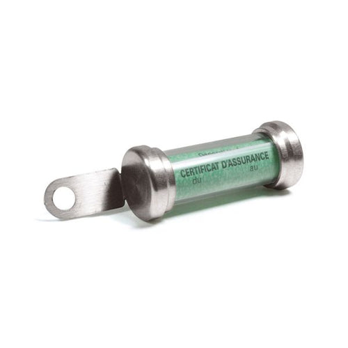 Porte Vignette Tube Silver