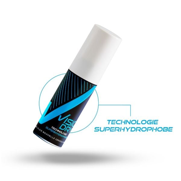 Spray anti pluie superhydrophobe