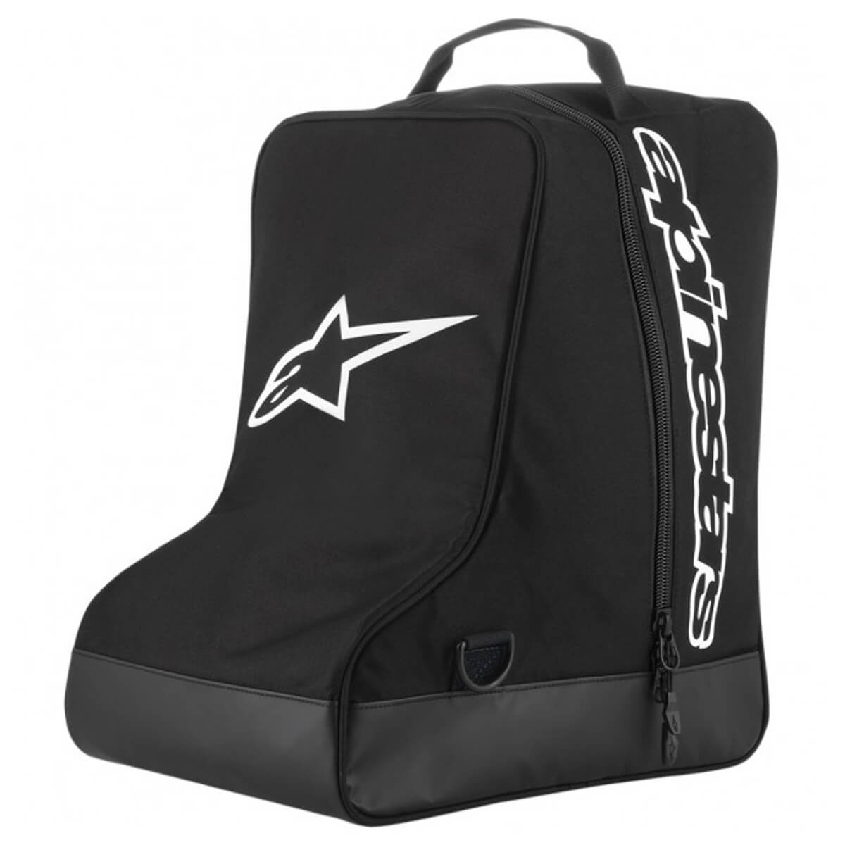 Boot Bag Black White