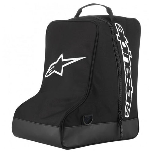 Boot Bag Black White