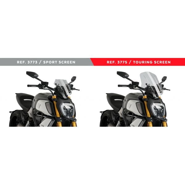 Saute vent Sport Ducati Diavel 1260 (19-20)