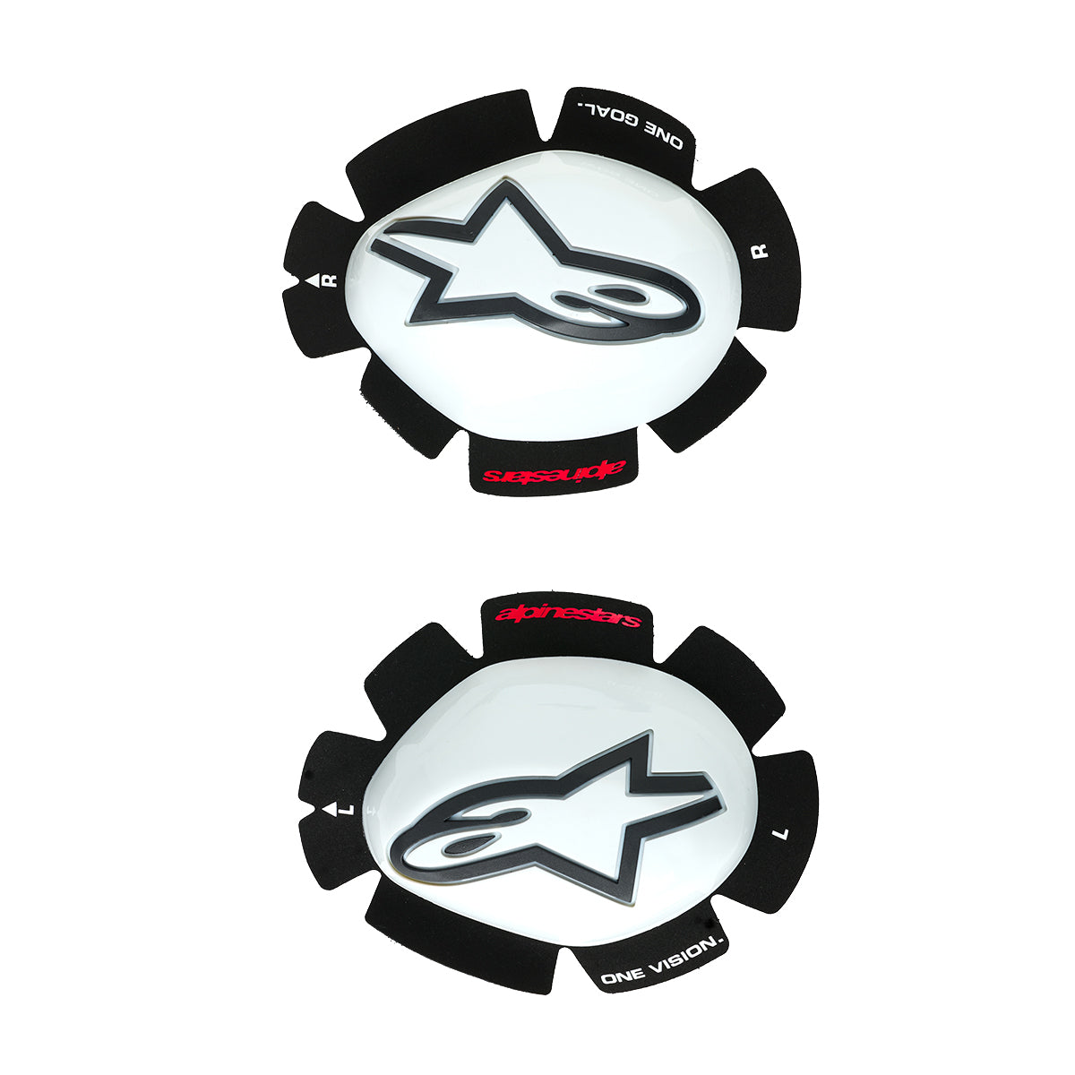 GP Tech Knee Slider White Black