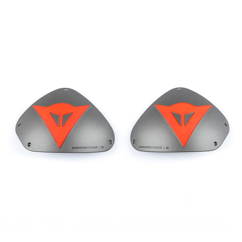 Dets Aluminium Shoulder Plates Fluo Red