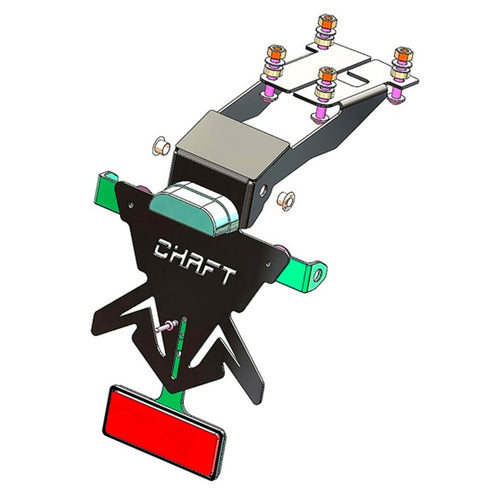 Support de plaque Chaft Kawasaki Z H2 (20-22)