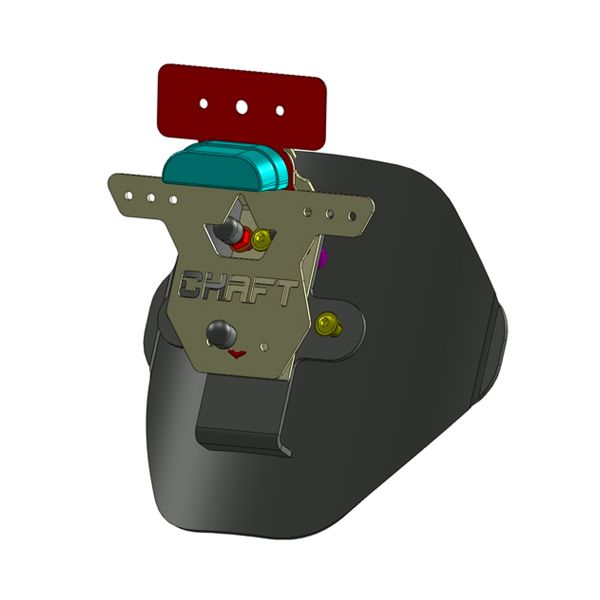Support de plaque Chaft Yamaha MT-09 (17-20)