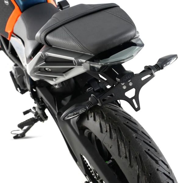 Support de plaque R&G Racing Alu KTM Duke 125/Duke 390 (24-25)