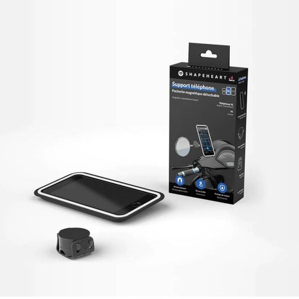 Support smartphone retroviseur + pochette