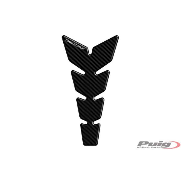 Tankpad Leather Carbone