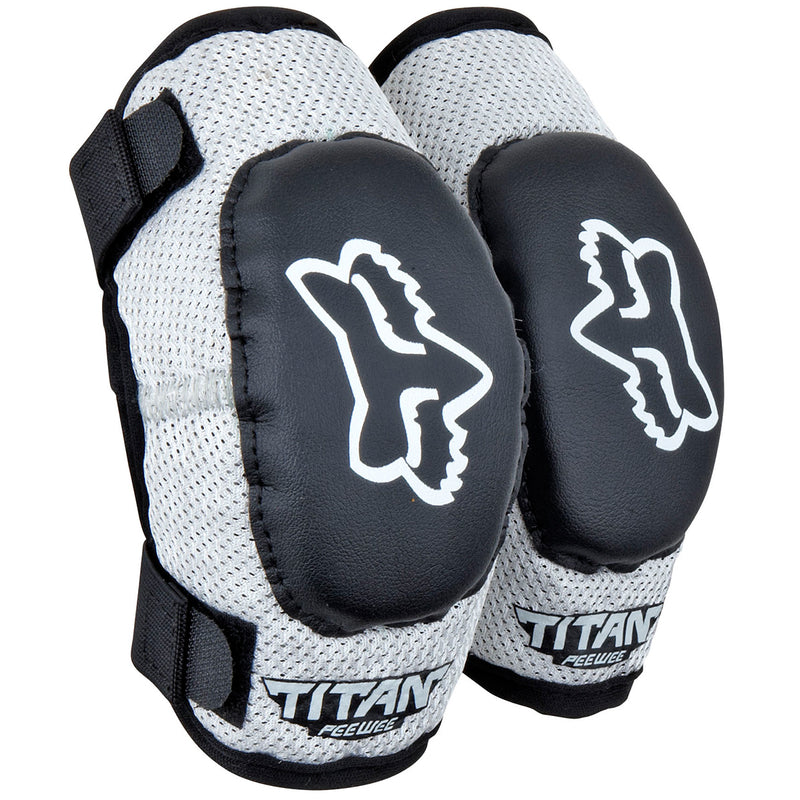 Titan Elbow Enfant Black Silver