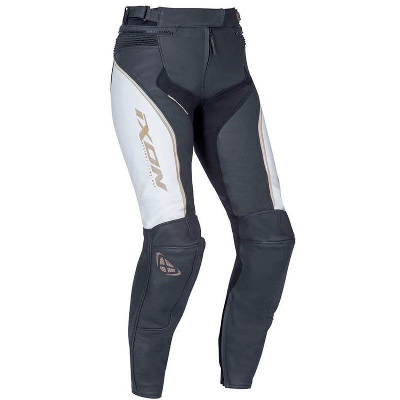 Trinity Pant White Black Gold