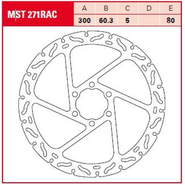 TRW Fixe Race MST271RAC