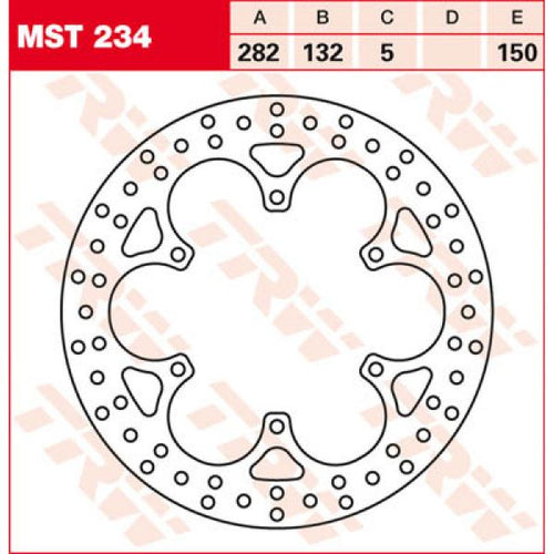 TRW Fixe Rond MST234