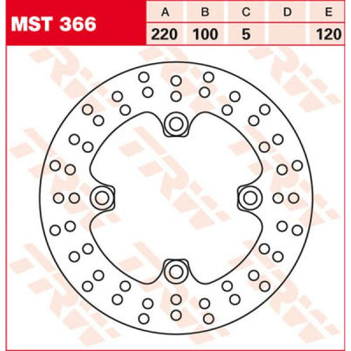 TRW Fixe Rond MST366