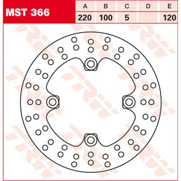 TRW Fixe Rond MST366