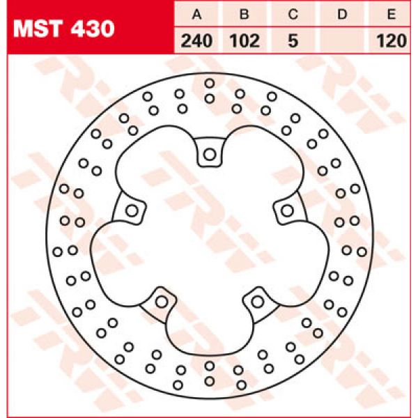 TRW Fixe Rond MST430