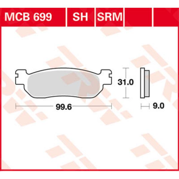 TRW Metal Scooter MCB699SRM