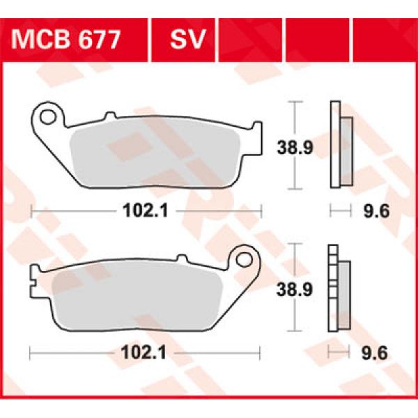 TRW Metal Street MCB677SV