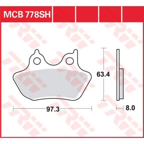 TRW Metal Street MCB778SH