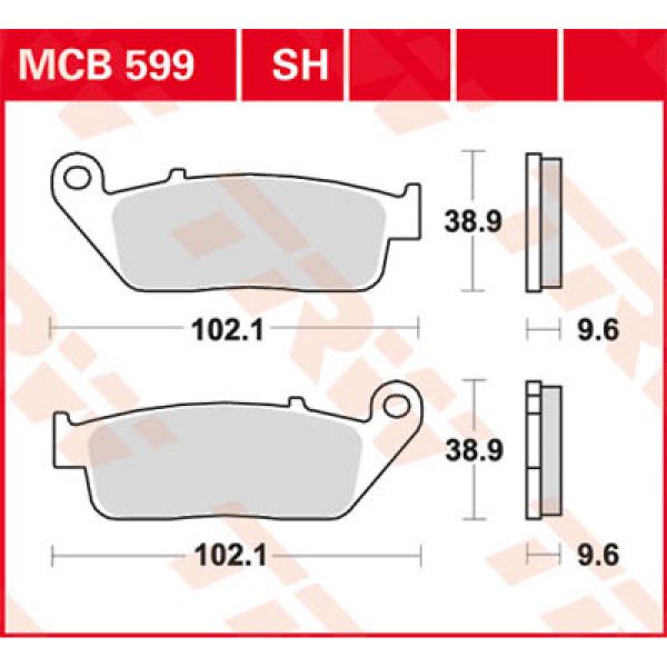 TRW Organique MCB599