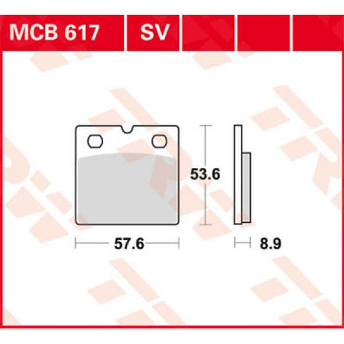 TRW Organique MCB617