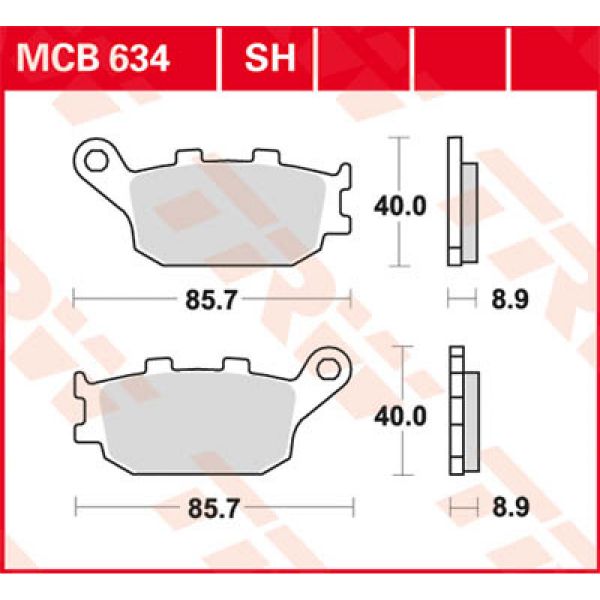 TRW Organique MCB634