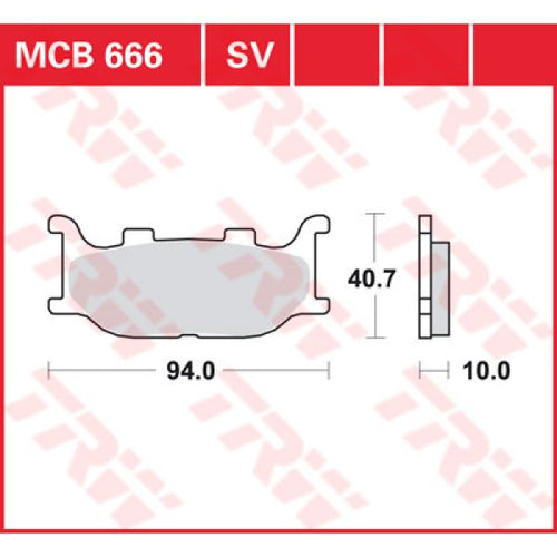 TRW Organique MCB666