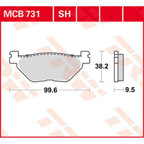 TRW Organique MCB731
