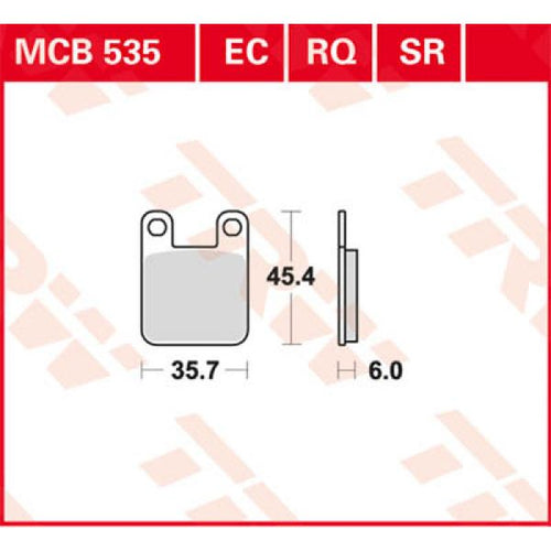 TRW Organique Offroad/Scooter MCB535EC