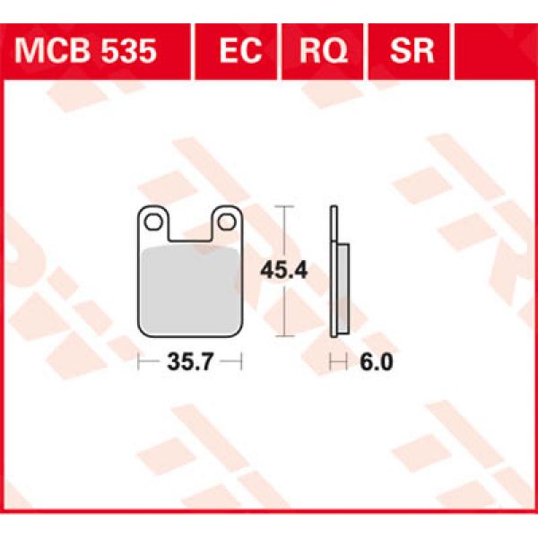 TRW Organique Offroad/Scooter MCB535EC