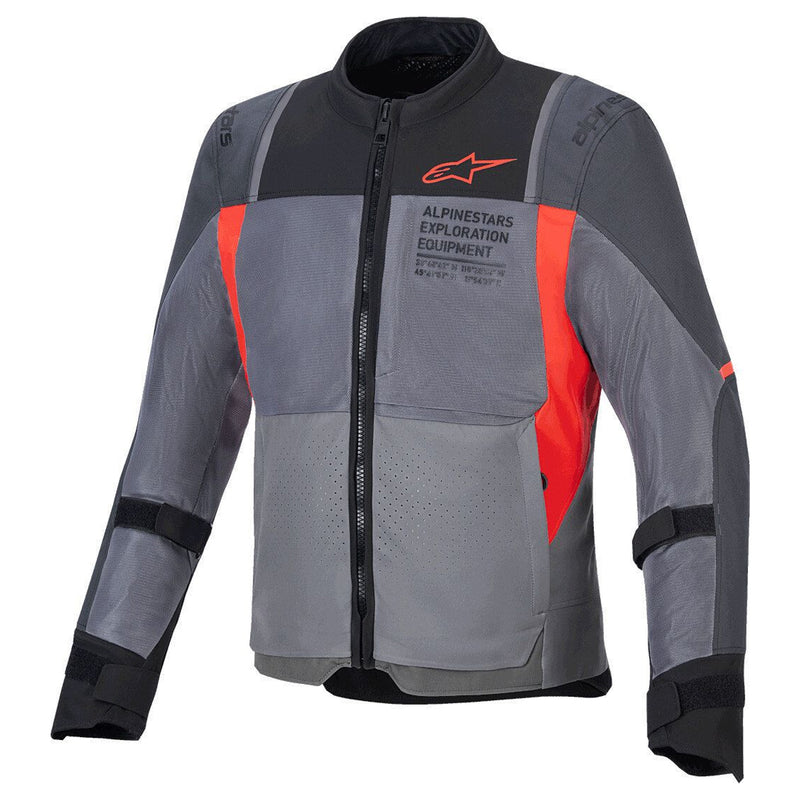 ST-2 Air Deep Gray Dark Gray Bright Red