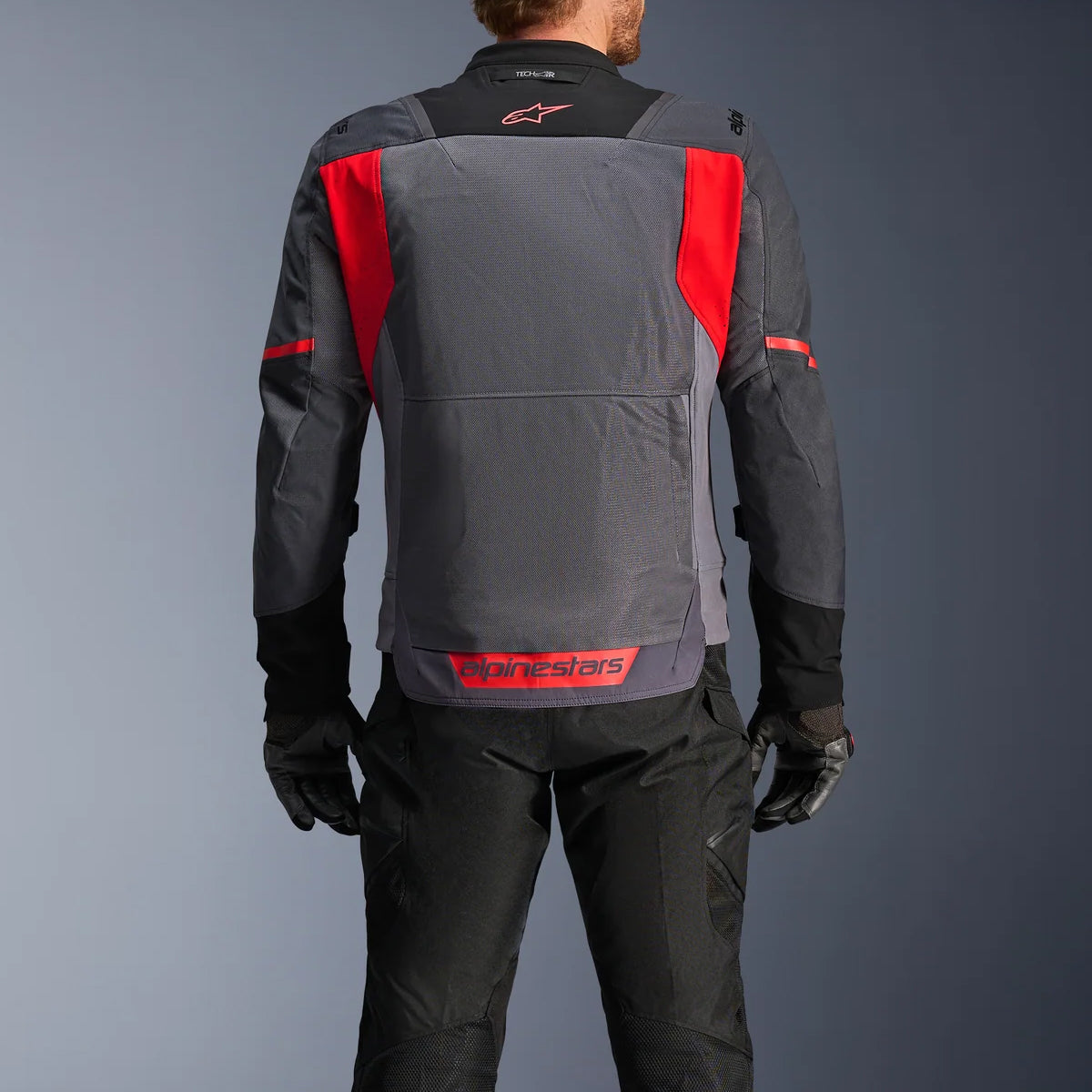 ST-2 Air Deep Gray Dark Gray Bright Red