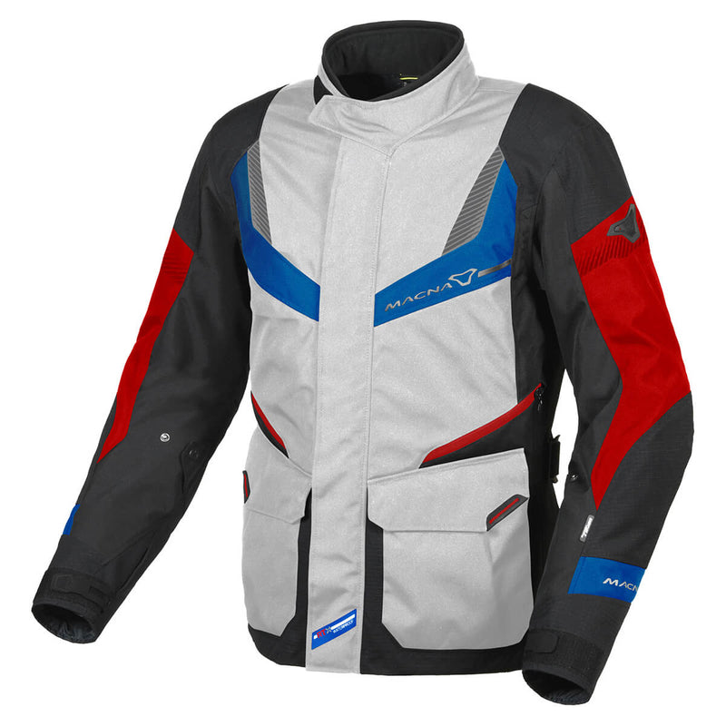 Rancher Light Grey Blue Red