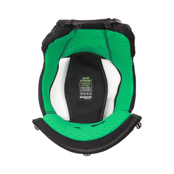 Interieur casque Nolan Coiffe Neon Green X-804 RS Ultra Carbon Interieur casque Nolan Coiffe Neon Green X-804 RS Ultra Carbon