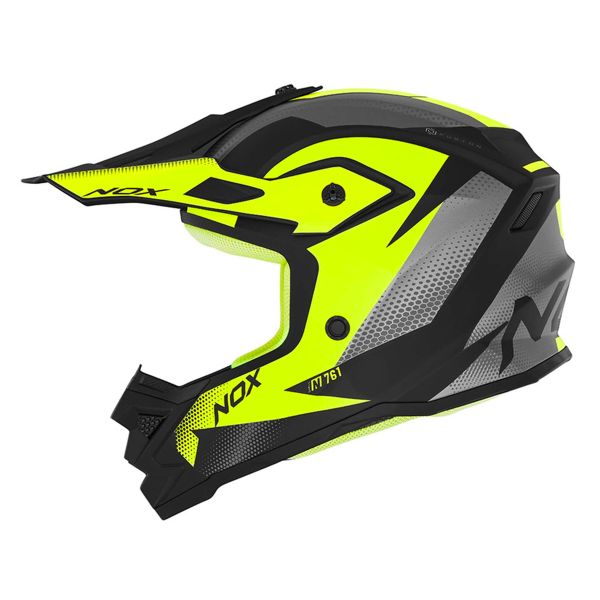 Casque Nox N Fusion Matt Black Neon Yellow Cherche Propri Taire